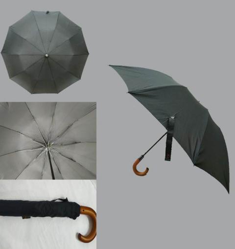 зонт черный